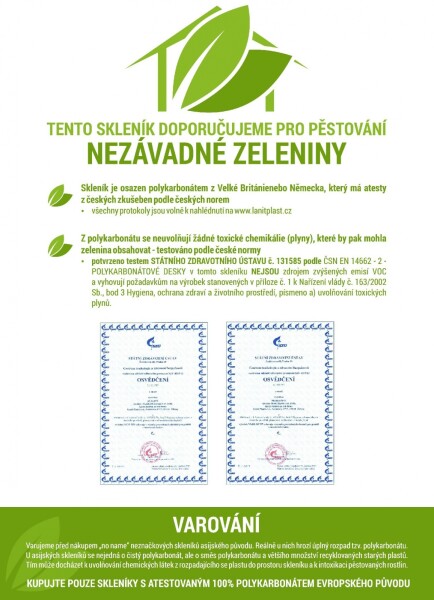 Skleník k stene Vitavia IDA 900 PC 4 mm (strieborný)