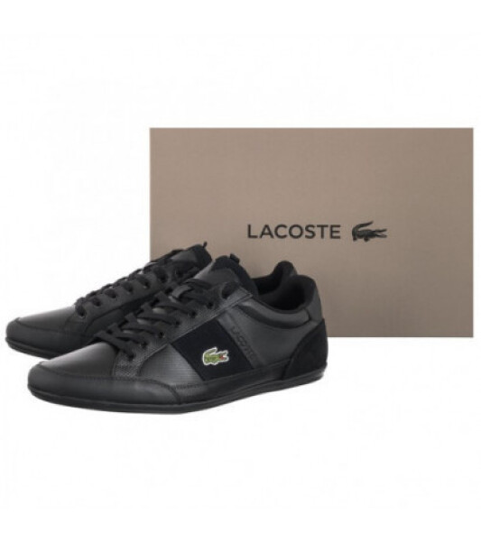 Pánske topánky Chaymon 7-43CMA003502H - Lacoste 47 černá vzor