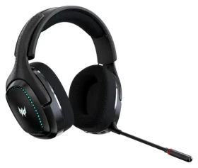 Acer Predator Galea 550 čierna / Bezdrôtové herné slúchadlá s mikrofónom / Bluetooth 5.2 / 2,4 GHz / 12 h (GP.HDS11.01J)