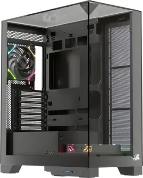 XYZ PC GEAR Trifecta ARGB čierna / PC skriňa / ARGB podsvietenie (X-CS-TRIFECTA-B)