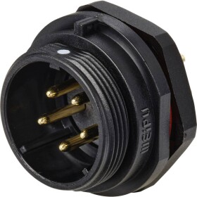 Weipu SP2112 / P 5C guľatý faston, 1 ks; SP2112 / P 5C