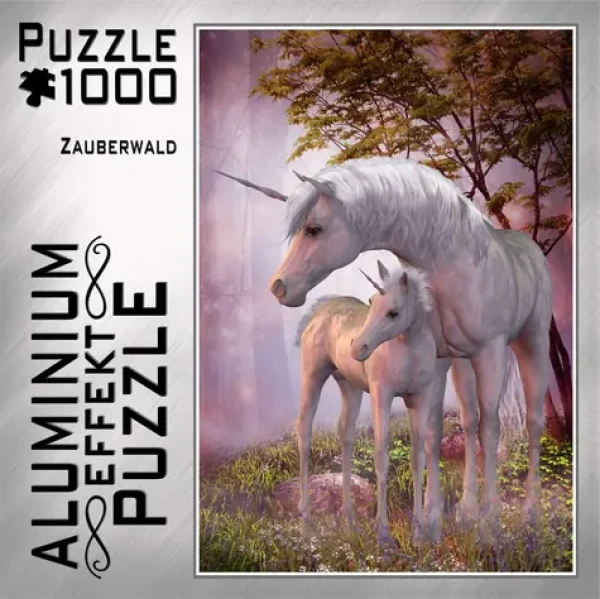 MIC Metalické puzzle Kúzelný les