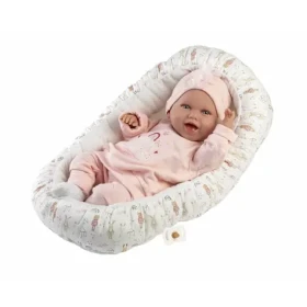 Llorens 74122 NEW BORN - realistická bábika bábätko so zvukmi a mäkkým látkovým telom - 42 cm