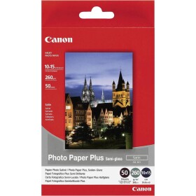 Canon fotopapier SG-201 - 10x15cm (4x6inch) - 260g/m2 - 50l listov - pololeslý (1686B015)