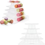 Stojan na makrónky hranatý 22,5 cm - Cakesicq - Cakesicq