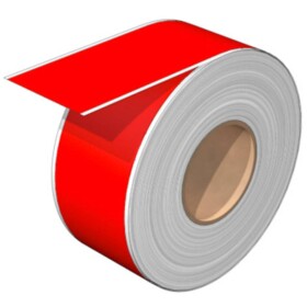 Weidmüller 2528290000 EL 38 MM RT 30M označovač zmršťovacích bužírok Druh montáže: nalepenie Potlačiteľná plocha: 38 x 30000 mm červená 1 ks; 2528290000