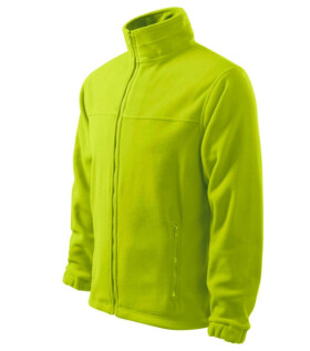 Pánska fleecová bunda limetková 3XL (original)