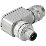 Weidmüller SAISW-M-8/9 M12 upravený zástrčkový konektor pre senzory - aktory, 1423040000, piny: 8, 1 ks; 1423040000
