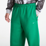 Mikina Nike Solo Swoosh Men's Fleece Open-Hem Pants Court Green/ Court Green/ White XL