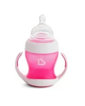 Munchkin - Hrnček pre prvé dúšky 118 ml - ružová / od 4 mesiacov (5019090517867)