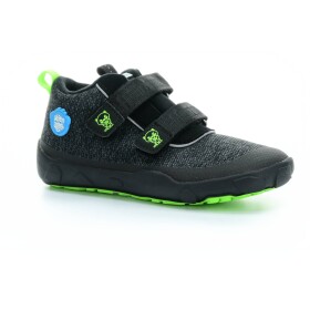 Affenzahn Minimal Lowboot Knit Panther Grey/Black barefoot topánky 23 EUR