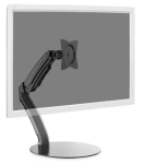 Digitus stolný držiak monitora čierna / Držiak monitora / plynová pružina / nosnosť 6,5 kg / do 27" (DA-90365)