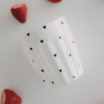 Eulenschnitt Porcelánový hrnček Mini Hearts 290 ml – dark blue