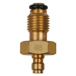 KS Tools 150.2343 Adaptérový kus M14x1,5 vonkajší závit a 1/4" hadicová prípojka s tesniacim krúžkom; 150.2343