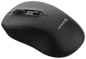 Swissten kancelárska bezdrôtová myš čierna / 1600dpi / 2.4GHz / USB (59107310)