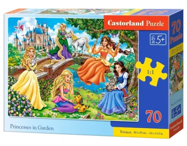 Castorland 070022 Puzzle Princezné v záhrade