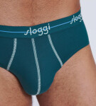 Pánske nohavičky Start Midi C2P box - UNKNOWN - teal V017 - SLOGGI UNKNOWN 6