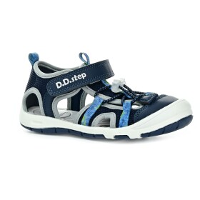 D.D.Step DDStep G065-61599A Royal Blue tmavo modré barefoot sandále 22 EUR