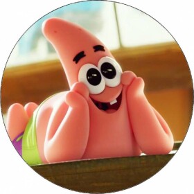 Jedlý papier Spongebob Patrik 19,5 cm - Pictu Hap - Pictu Hap