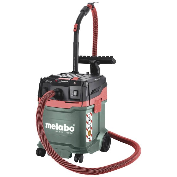 Sourcing METABO.VACUUM CLEANER AS 36-18 L 30 PC-CC CARCASS 2x18V WITH MANUAL FILTER CLEANING