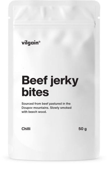 Vilgain Hovädzie jerky bites 50