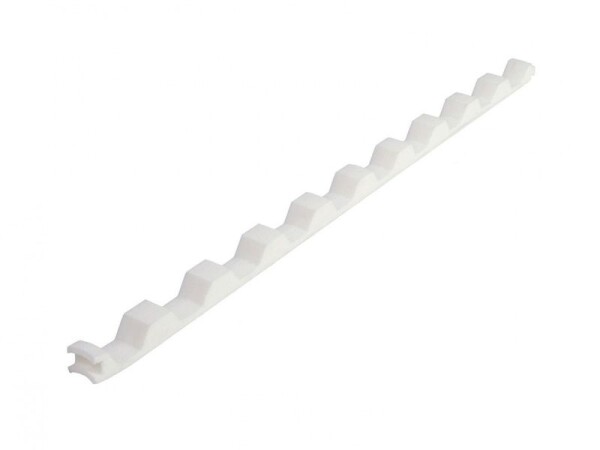 Tesniaca lišta (trapéz) Vlnová tesniaca lišta pre trapéz MAKRO 76 - biela (760 mm)