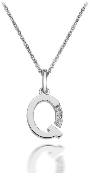 Hot Diamonds Náhrdelník Hot Diamonds Micro Q Clasic DP417 (retiazka, prívesok)