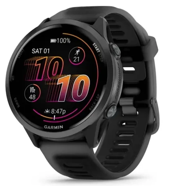 Garmin Forerunner 570 Slate Grey Aluminium 47mm / GPS športové hodinky / AMOLED / GPS / 5 ATM / Android (010-02971-00)