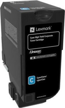 Lexmark 74C2HCE Cyan Originál (74C2HCE)