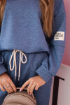 Súprava tepláky + nohavice z maslovej tkaniny denim UNI