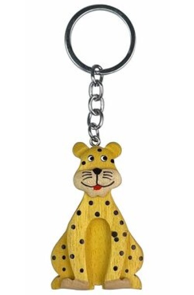 2Kids Toys Drevená kľúčenka veľká Leopard