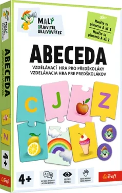 Trefl Vzdelávacia hra Malý objaviteľ: Abeceda