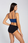 Podprsenkový top 60 DEN - GATTA bodywear Denim Blue XL