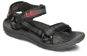 Lee Cooper LCW-22-34-0941L Dámske sandále šedo / čierne 38