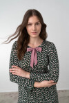 Vamp - Dámska nočná košeľa - Elise 17123 - Vamp green timber M