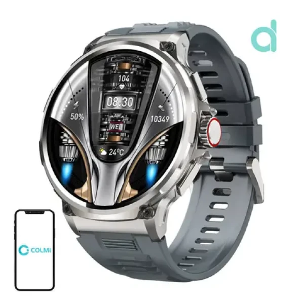 COLMi V69 strieborná / Chytré hodinky / 1,85 "HD / IP68 / BT 5.2 / 710mAh (V69 Silver)