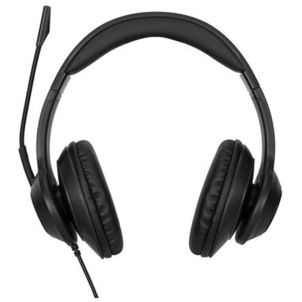 Targus AEH102GL Wired Stereo Headset čierna / Stereo slúchadlá s mikrofónom / USB / 1.8m (AEH102GL)