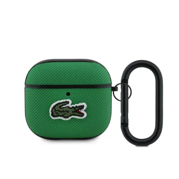 Lacoste Petit Pique Croc Logo Patch Puzdro pre AirPods 4 Green (57983127254)