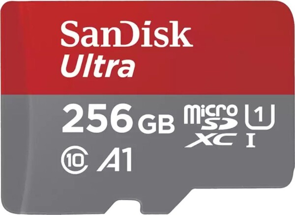 SanDisk Ultra MicroSDXC 256 GB Class 10 UHS-I/U1 A1 (SDSQUAC-256G-GN6FA)