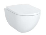 GEBERIT - Acanto Závesné WC, Rimfree, s KeraTect, biela 500.600.01.8