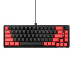 Niceboy ORYX K700X PRO čierna / Herná mechanická klávesnica / RGB / Gateron brown / TKL / USB / US layout / kábel 1.8 m (ORYX-K700X-PRO)