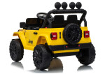 Mamido Elektrické autíčko Jeep Rubicon 24 V 2x200 W žlté