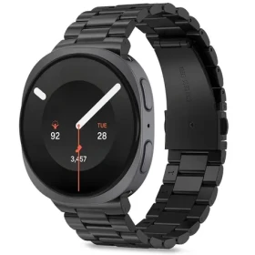 Tech-Protect Nerezový remienok pre Samsung Galaxy Watch čierny / Remienok / 40/44/46 mm / Nerezová oceľ