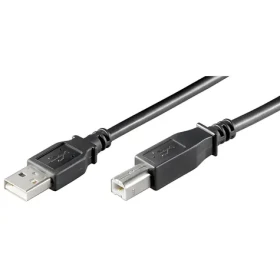 Goobay 68901 3 m čierna / USB kábel / USB 2.0 (68901)