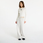 Kalhoty Nike Sportswear Phoenix Plush Women's High-Waisted Wide-Leg Cozy Fleece Pants Light Bone/ Sail M