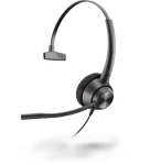 Poly BLACKWIRE 3310 (Microsoft Teams) čierna / náhlavná súprava / mikrofón / 1x slúchadlo / USB-C / ovládač (214011-01)