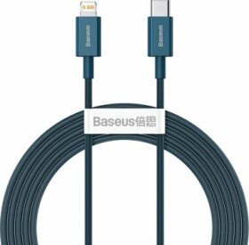 Baseus CATLYS-C03 Kábel USB-C (M) - Lightning (M) 2 m modrá / 20W (CATLYS-C03)