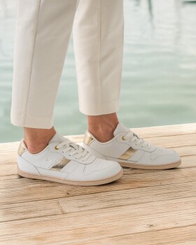 Be lenka cellestia white&gold celoročné nízke barefoot topánky 38 EUR
