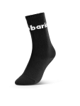 Be Lenka Ponožky barebarics crew black big logo, 3 páry Veľkosť ponožiek: 35-38 EU EUR