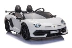 Mamido Detské elektrické autíčko Lamborghini Aventador SX2028 biele